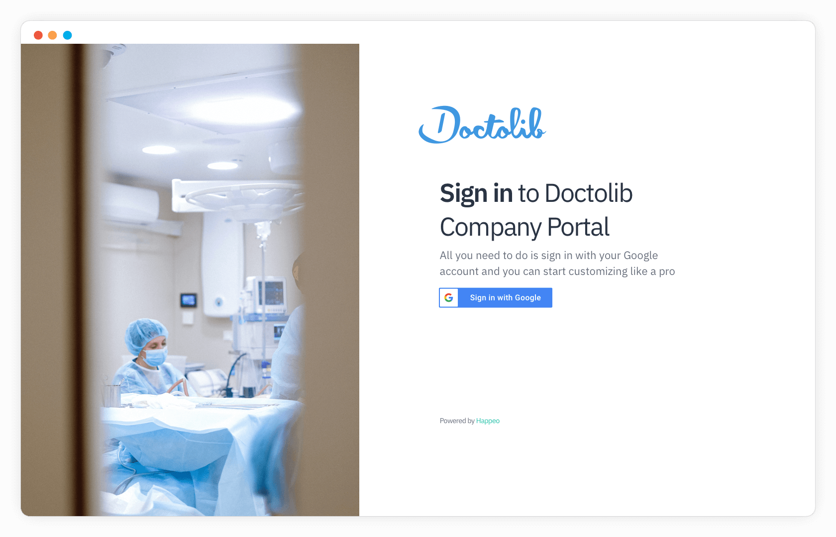 Doctolib-login