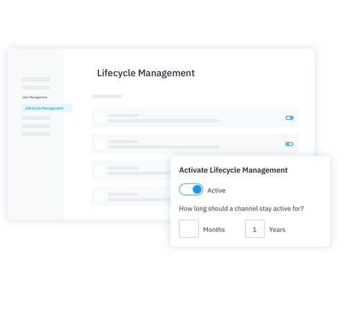 Happeo lifecycle management