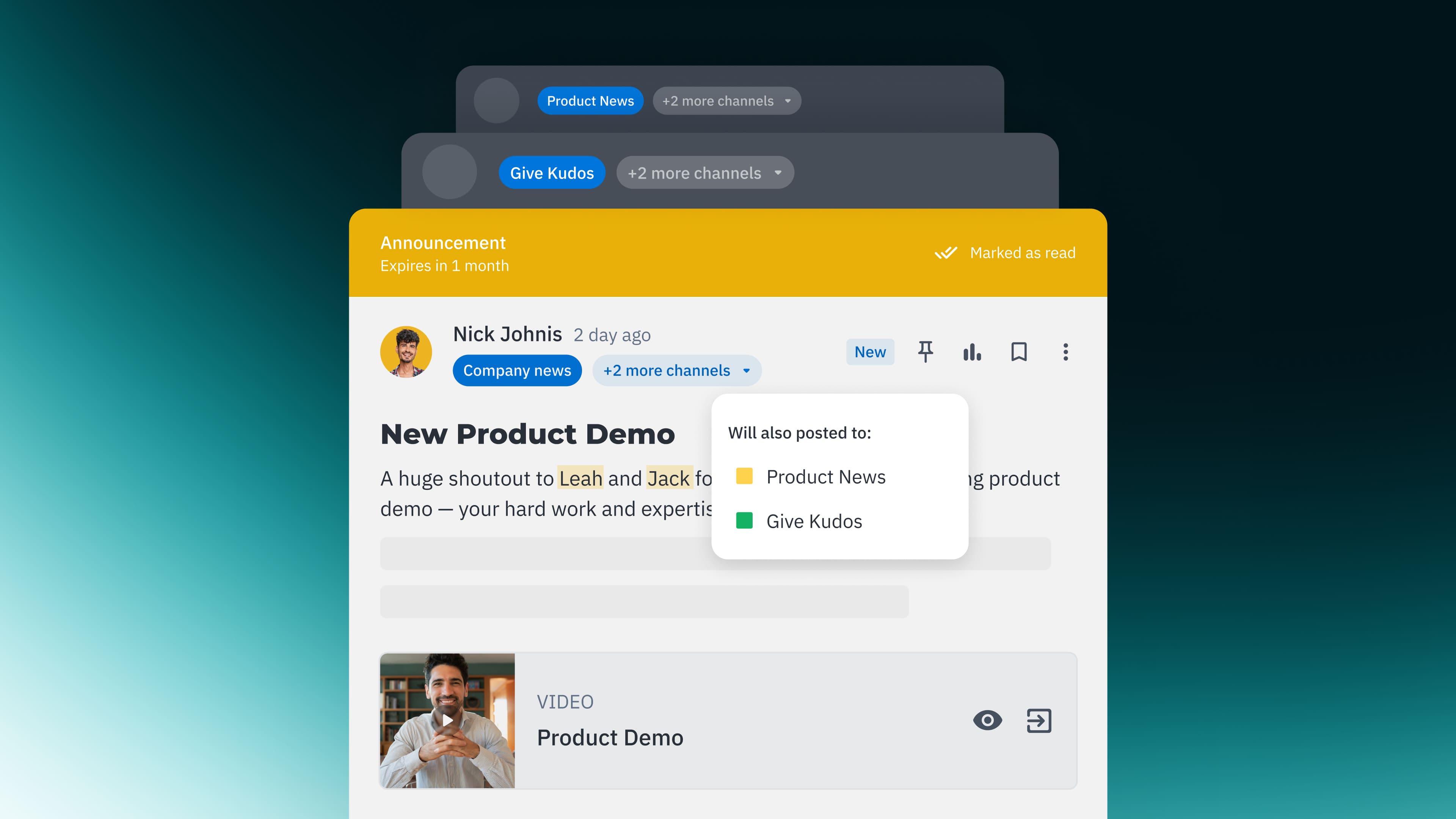 Flexible formats for every update
