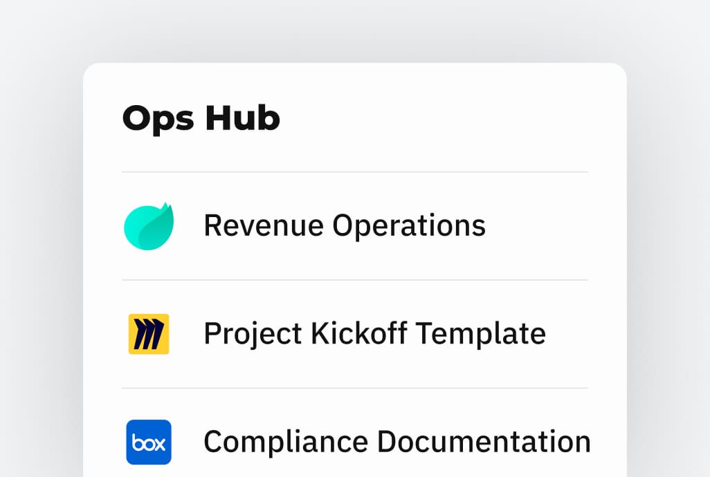 Standardize Processes