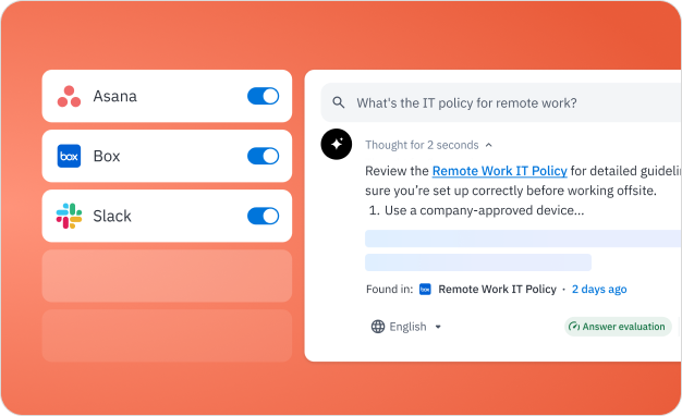Search that gives you accurate answers