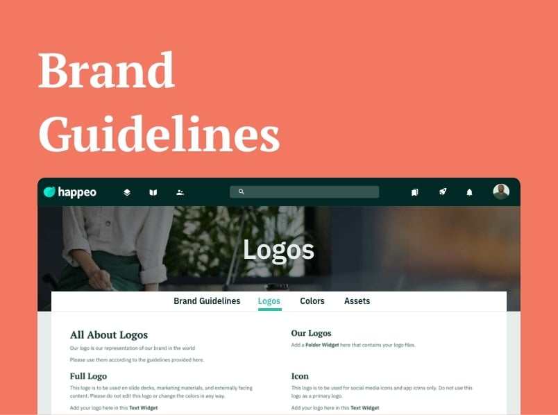 Page Templates Brand Guinelines