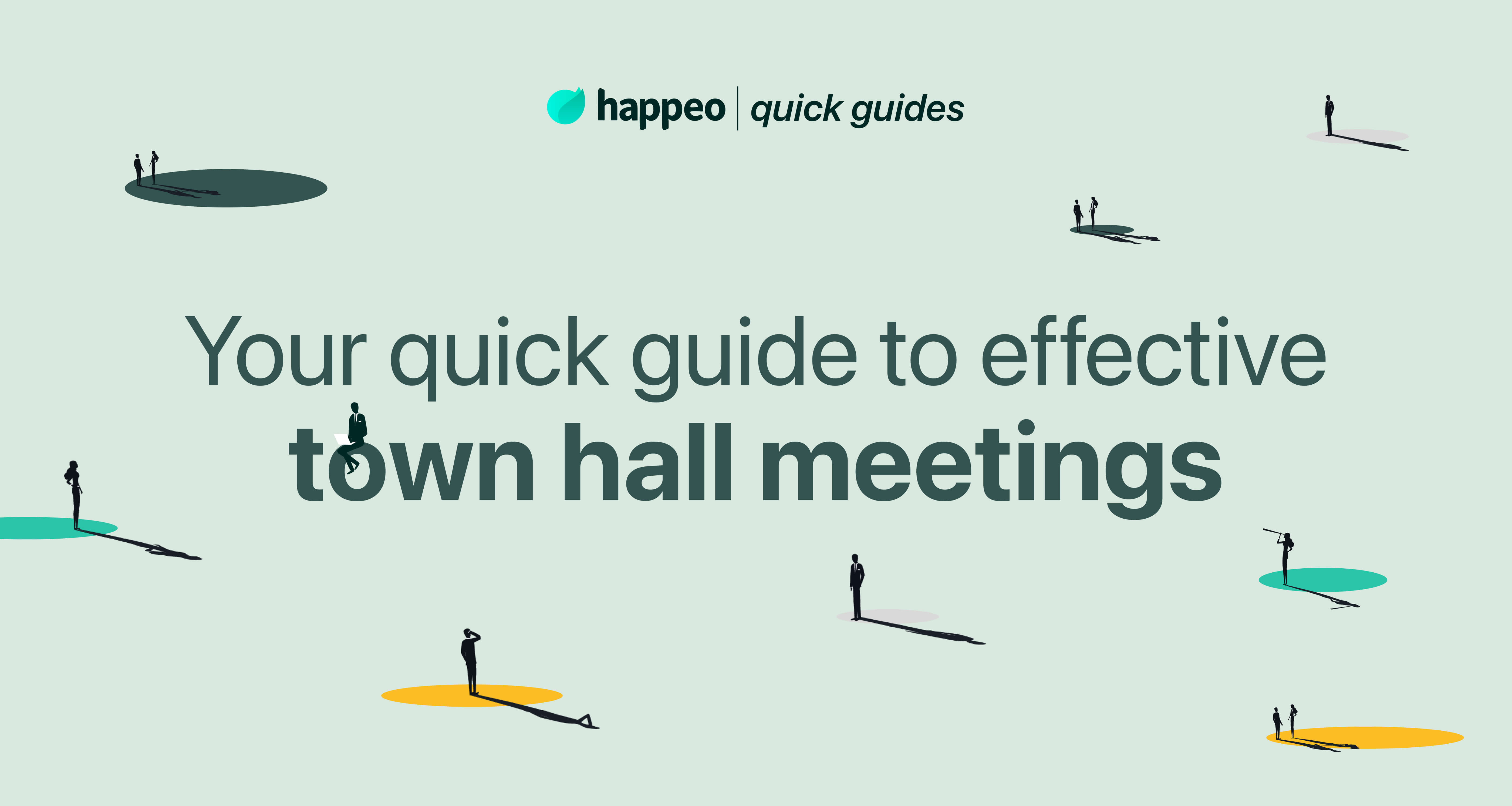 Your quick guide to effective town hall meetings (Incl. Template)