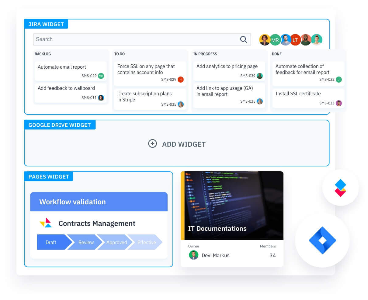 Happeo Intranet Channels