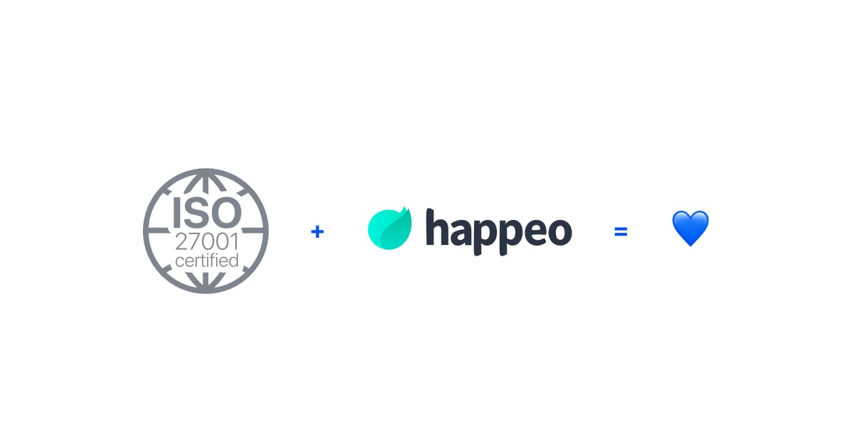 Happeo further expands enterprise offering by announcing ISO 27001 certification